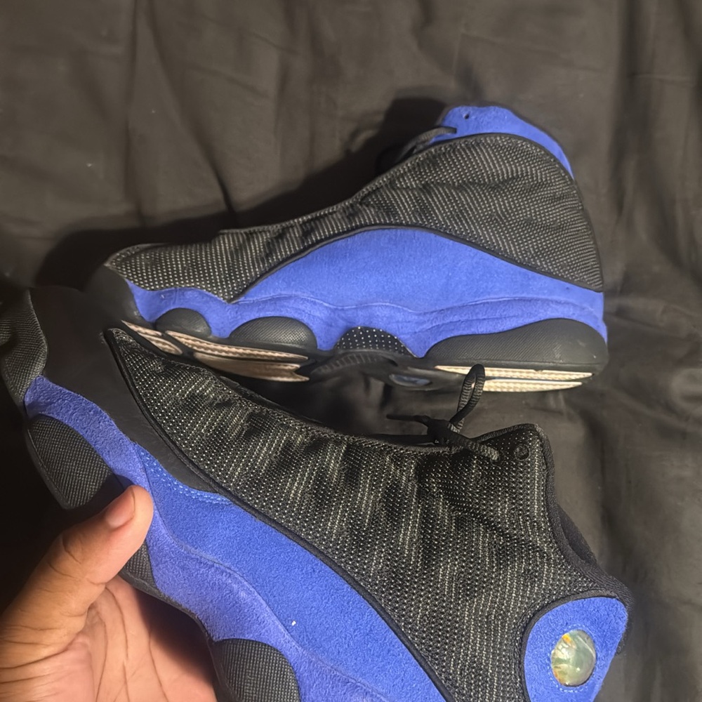 Jordan Sneakers in Black and Blue